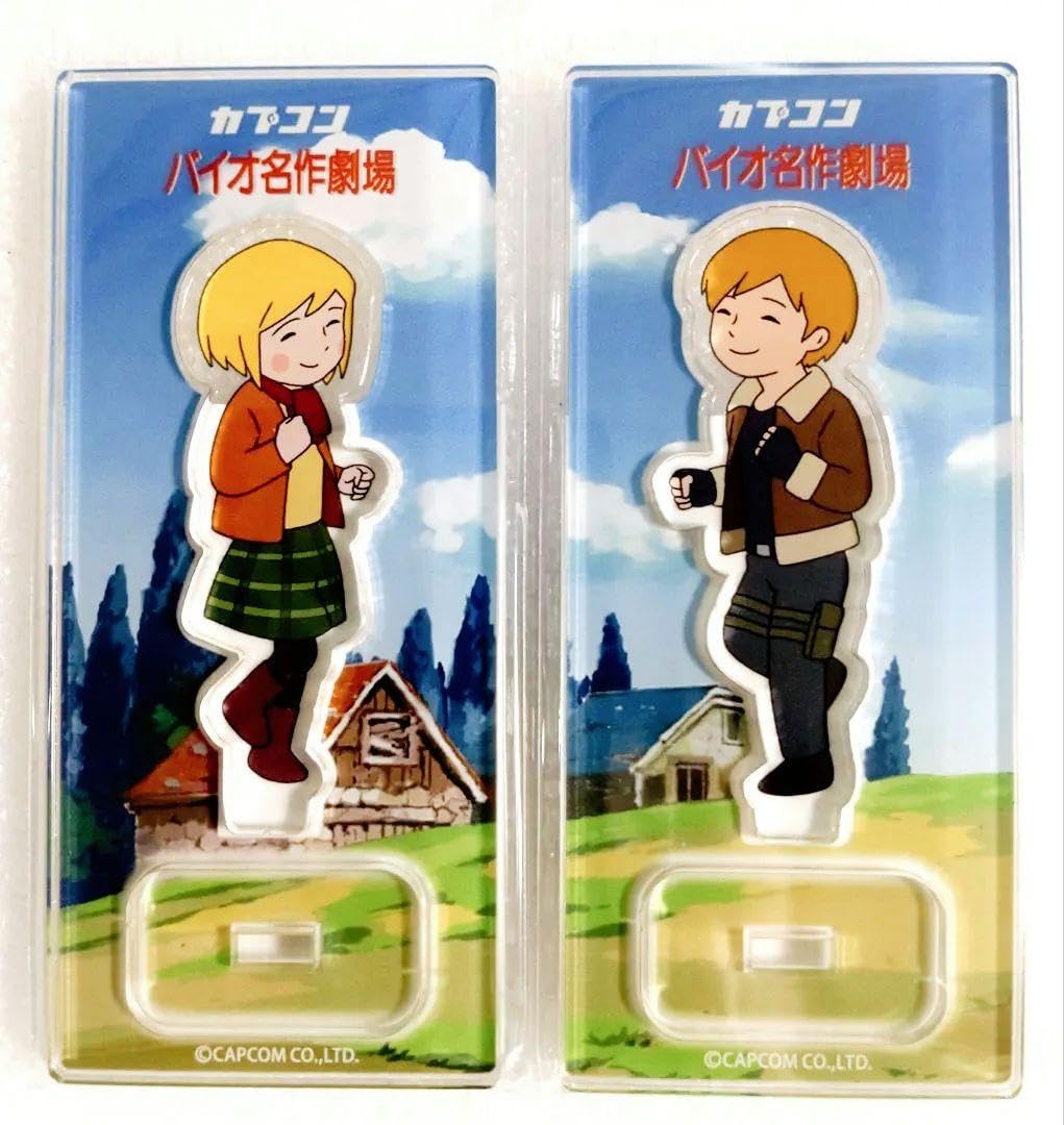 Amazon.co.jp: レオン アシュリー アクリルスタンド バイオ名作劇場